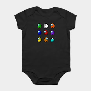 Among Us Baby Bodysuit